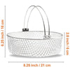 Air Fried Pot Home Electric Organ 304 Stainless Steel Net Basket