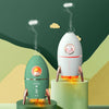 ICARER FAMILY V9 Small USB Plug-in Rocket Shape Jellyfish Fog Circle Night Light Humidifier(Pink)