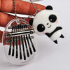 8-note Thumb Piano Mini Carimba Instrument(Peach Core)