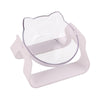 Elevated Tilted Cat & Dog Bowl - White - Posture Protecting