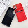 For iPhone 12 mini Sliding Camera Cover Design TPU Protective Case With Card Slot & Neck Lanyard(Purple)