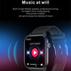 QX9 1.96 inch BT5.2 Smart Sport Watch, Support Bluetooth Call / Sleep / Blood Oxygen / Heart Rate / Blood Pressure Health Monitor(Black)