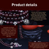 Fashion Jewelry Accessory Garnet Beads Bracelet (White Jade)