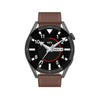 DT3 Max 1.36 inch Leather Watchband Color Screen Smart Watch(Black)