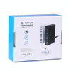 MFT-03Q 10 in 1 65W QC3.0 USB Smart Fast Charger, EU Plug(Black)