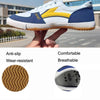 Recreational Sports Training Sneakers Tendon-Soled Antiskid Canvas Shoes, Size: 36/230(White Yellow)