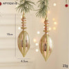 2pcs Christmas Decoration Christmas Tree Pendant Hanging Ornament, Style: Nuts