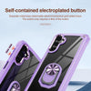 For Samsung Galaxy A26 5G TPU + PC Lens Protection Phone Case with Ring Holder(Purple)