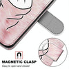 For Alcatel 1L (2021) Coloured Drawing Cross Texture Horizontal Flip PU Leather Case with Holder & Card Slots & Wallet & Lanyard(Pink Hands Heart)