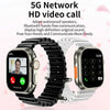 GS29 2.08 inch IP67 Waterproof 4G Android 9.0 Smart Watch Support AI Video Call / GPS, Specification:1G+16G(Gold)