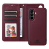 For Samsung Galaxy A56 5G BETOPNICE BN-005 2 in 1 Detachable Imitate Genuine Leather Phone Case(Wine Red)