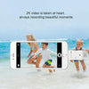 NK-208 3 in 1 i-Flash TF Card / SD Card Reader For 8 Pin + USB 2.0 + Micro USB Devices(White)