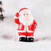 4pcs Christmas Micro Landscape Decorations Resin Craft Gifts Home Decoration Ornaments, Spec: Santa No.8