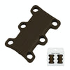 Magnetic Shoelace Buckle Non Binding Shoe Lace Accessories, Size:S (Below 230mm)(Coffee)