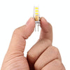 G4 2W 100LM Corn Light Bulb, 6 LED SMD 5730 Silicone, DC 12V(Warm White)