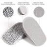 2.5cm 1 Pair 039 Men Soft Invisible Sports Shockproof Inner Heightening Insole Shoe-pad(Grey)