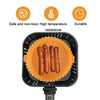 Air Fryer Special High Temperature Oil Absorption Silicone Pad, Colour: Large Mustard Yellow