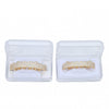 Hip-HopGold-Plated Micro-Inlaid Zircon 8 Gold Braces, Colour: Gold Suit