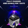 Equantu Smart Bluetooth Finger Counter Muslim Prayer Time Reminder Ring, Style: Black 20mm