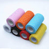 Tulle Roll 25 Yards 13cm Organza Laser Crafts Wedding Decoration Tulle Birthday Party Supplies(Blue)