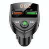 C8 Car  U Disk Bluetooth Player Fm Transmitter  QC3.0 Dual USB Ports Fast Charging