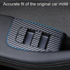 4pcs /Set For Tesla Model 3 Lift Window Button Sticker Car Interior, Style: Carbon Fiber