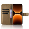 For Realme GT 7 Pro 5G Diamond Texture Leather Phone Case(Brown)