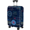 Thickened Dustproof High Elastic Suitcase Protective Cover, Color: Ink Blue Seal(XL)