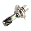 H4 DC12V / 7.4W Motorcycle LED Headlight with 24LEDs SMD-3030 Lamp Beads (Yellow + White)