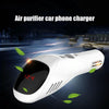 S90B Multifunctional Car Negative Ion Formaldehyde Removal Air Purifier(White)