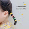 300pcs /Can Baby Elastic Hair Accessories And Hair Ties Children Non-Injury Hair Band, Style: Smooth Colored