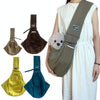Blue Pet Carrier Bag, Cotton Messenger, Holds Pets up to 12kg