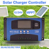 YCX-003 30-100A Solar Charging Controller with LED Screen & Dual USB Port Smart MPPT Charger, Model: 12/24V 50A