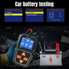 KONNWEI KW218 2.4 inch Color Screen Car Battery Tester(Black)