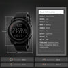 SKMEI 1257 Men Fashionable Outdoor 50m Waterproof Digital Watch Sports Wrist Watch(Black)
