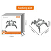 For DJI Air 3S / 3 Sunnylife Landing Gear Extensions Heightened Spider Gears Support Leg (Grey)