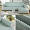 Waterproof Non-slip Pet Cushion One-piece Assemble Sofa Cover, Size:Right-200x270cm(Light Green)