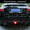 DC12V 1W Car Triangle Highlight Brake Lights Reversing Light with 20LEDs SMD-3528 (Transparent)