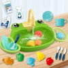 Children Kitchen Toys Electric Circulating Water Dishwasher, Color: Yellow Duck