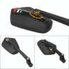 For Honda / Yamaha 1 Pair Motorcycle Electric Vehicle CNC Aluminum Alloy Reflective Rearview Mirror