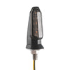 4 PCS MK-200 3LED Highlight Motorcycle Turn Signal Light (Black)