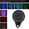 CS-636B1 Motorcycle Multi-functional Modification Instrumentation Motorcycle Odometer Speedometer Tachometer Oil Gauge (Black)