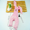 Cute Rabbit Plush Toy Baby Sleep Comfort Toy Children Gift(Cherry Red)