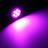 10 PCS T10 8 LED Car Signal Light Bulb(Pink Light)