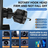 Q8 Universal Air Vent Mount Magnetic Mobile Phone Wireless Charging Car Holder without Start Button(Black)