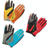 JUNGLE LEOPARD Outdoor Sports Mountaineering Full Finger Gloves Mesh Touch Screen Anti-Skid Gloves, Size: L(Red+Black)