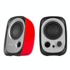 2 PCS Edifier R12U Subwoofer Mobile Phone Mini Desktop Computer USB Audio(Red)