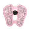 MLR-125 Mini Foot Massager Elderly Foot Foot Massager EMS Portable Pulse Home Foot Relaxing Massager, Shape: Pink (Battery)