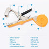 Agriculture Tape Tool Hand Tying Machine Garden Plant Tape Tool Tapener Machine Adhesive Tape Machine(Yellow)