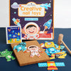 MQY-9988 Early Childhood Education Puzzles Baby Wooden Puzzle Toys(Plant)